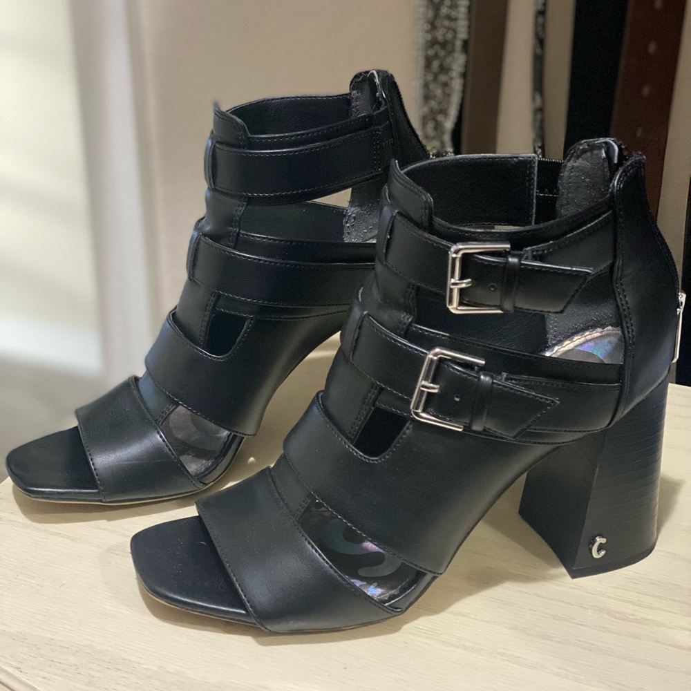 Womens heel booties